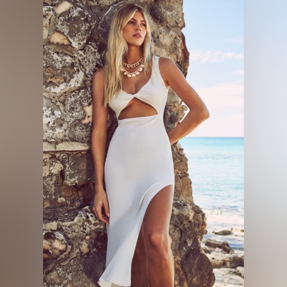 NWT Devon Windsor Avery Dress - White Small and Medium - Picture 4 of 6